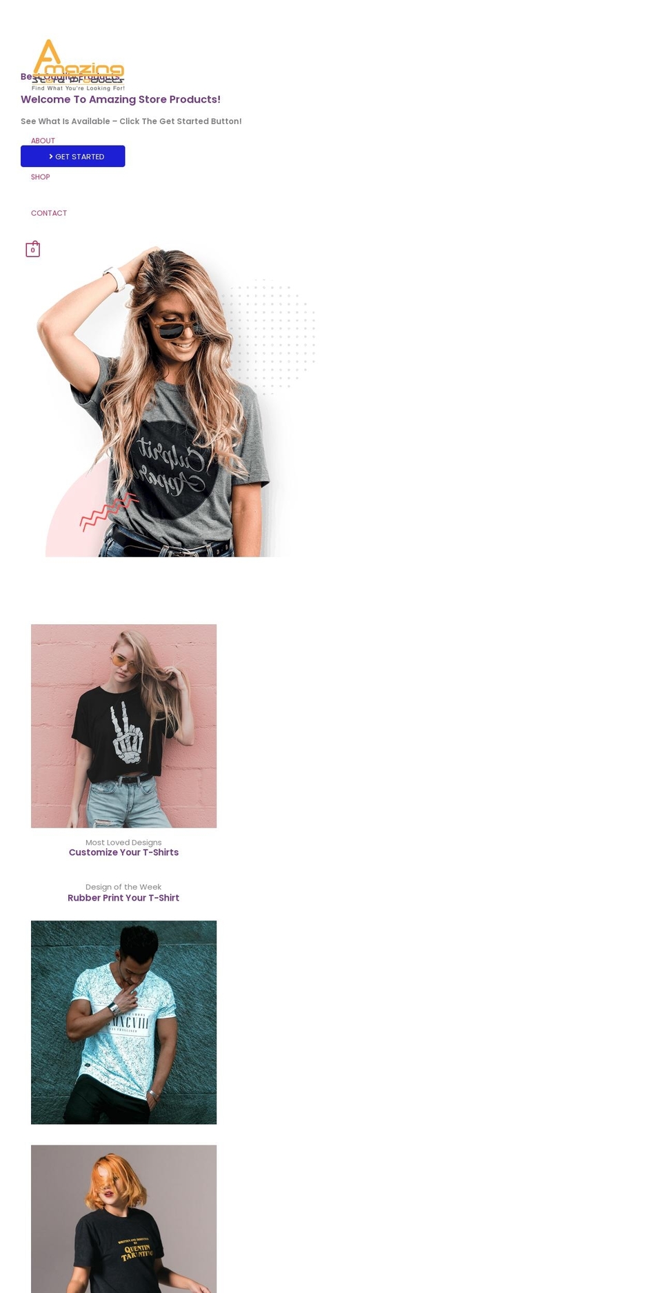 amazingstoreproducts.com — Shopify storefront screenshot