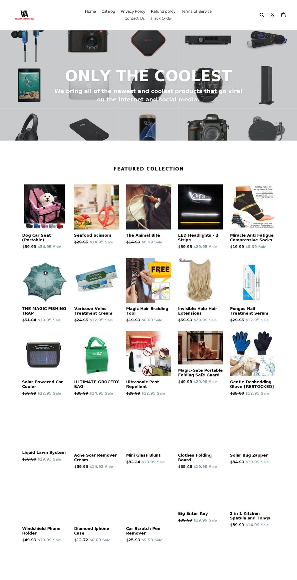 amazingthingsstore.com — Shopify store on .com