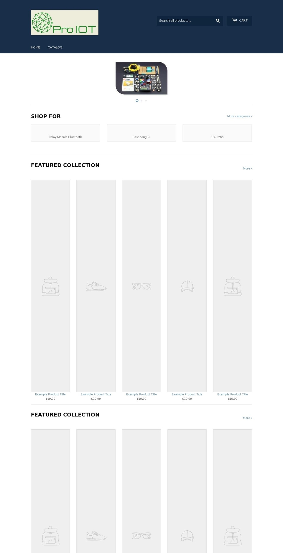 amazoneiot.com — Shopify storefront screenshot