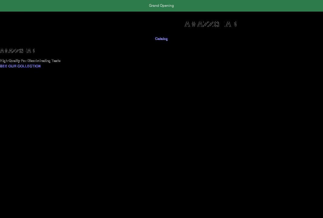amazzgear.com shopify website screenshot