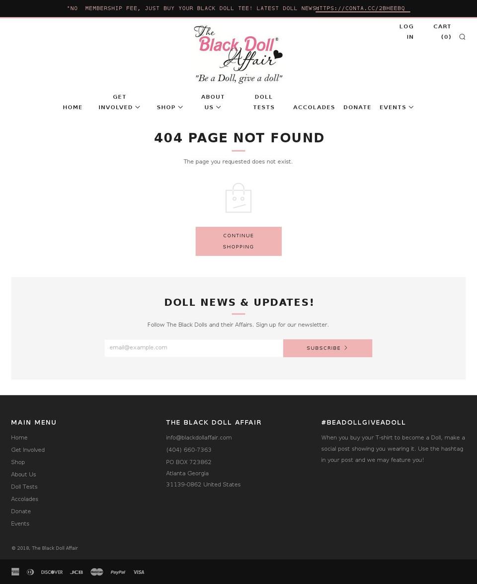 ambassadoll.com — Shopify storefront screenshot