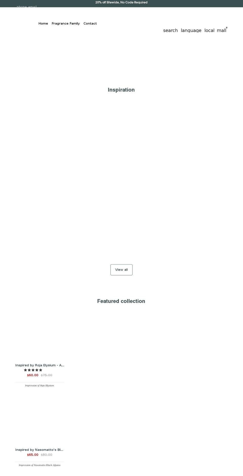 amberya.com shopify website screenshot