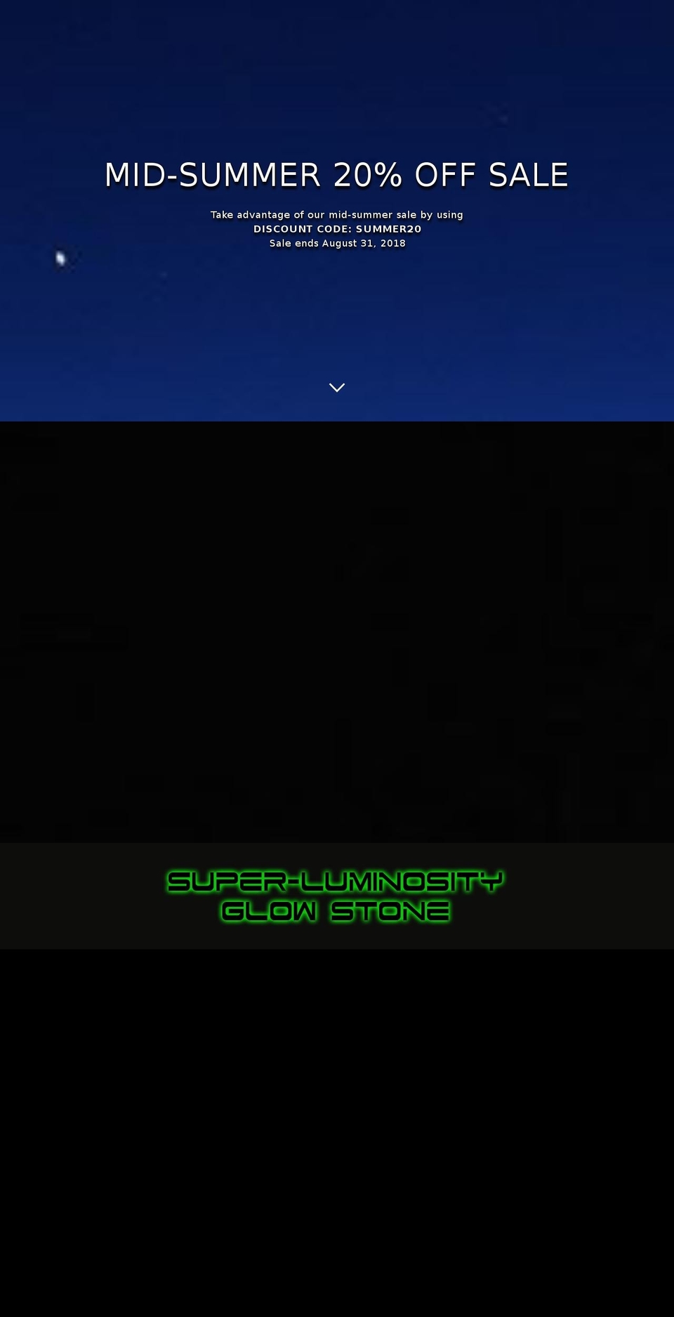 ambientglowtechnology.com shopify website screenshot