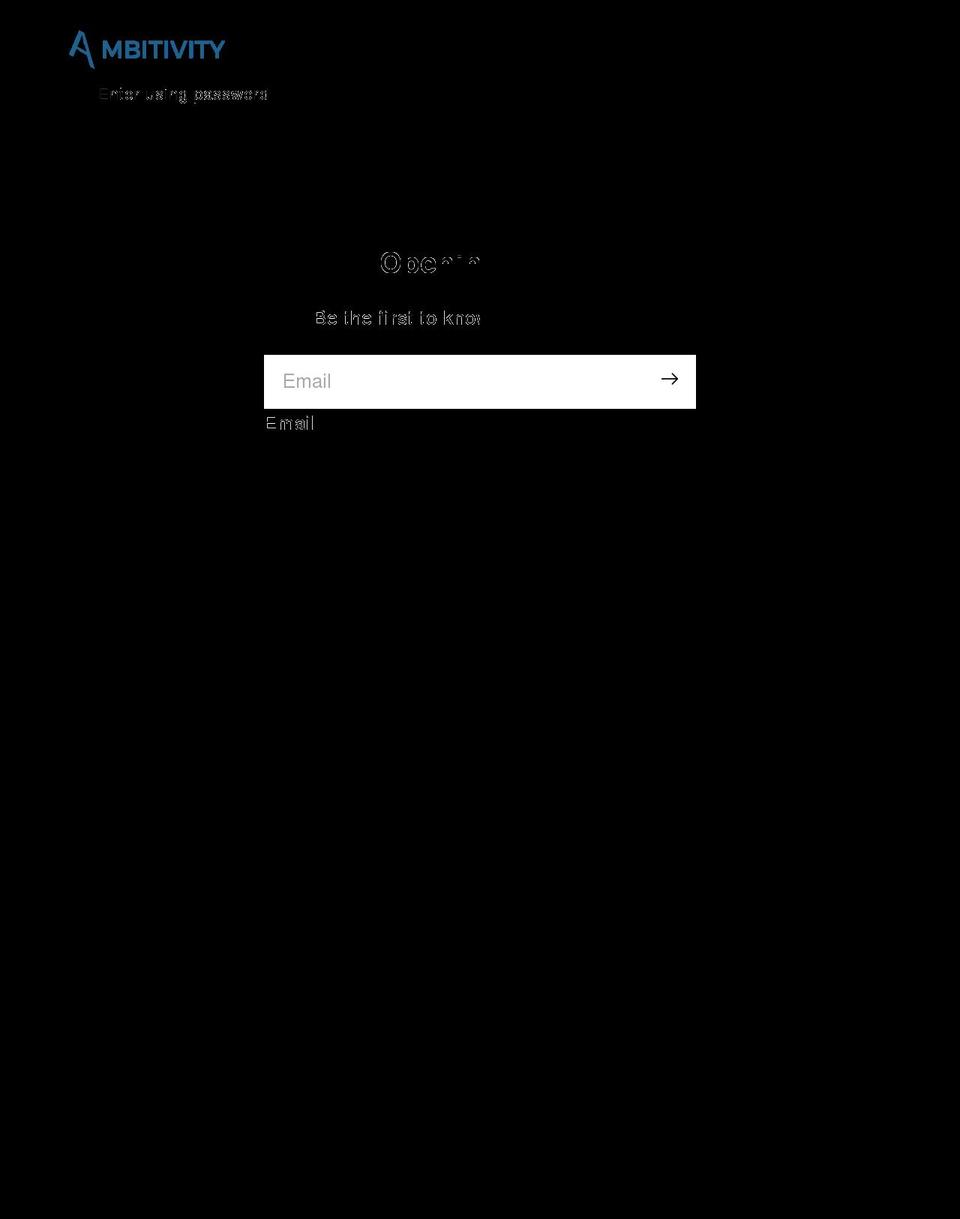 ambitivity.com shopify website screenshot