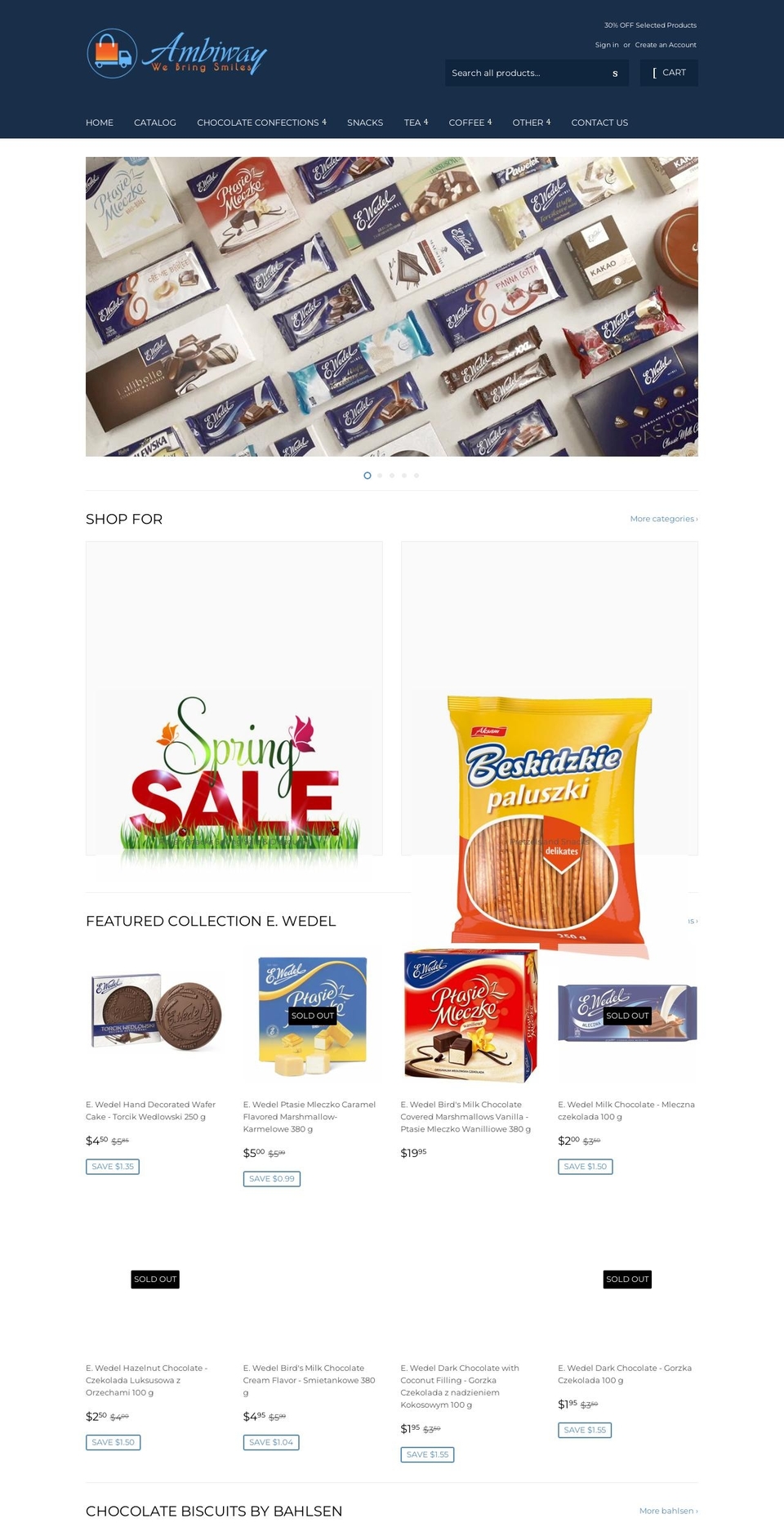 ambiway.com — Shopify storefront screenshot