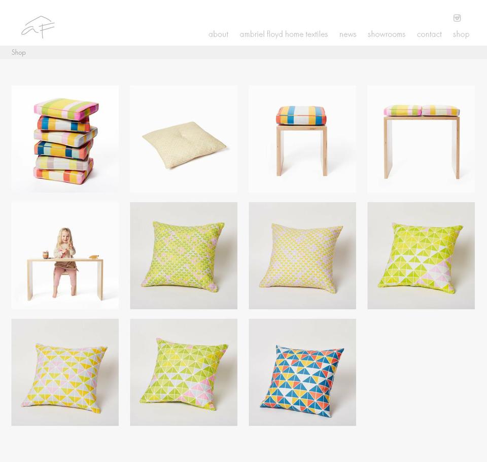 ambriel-floyd.myshopify.com shopify website screenshot