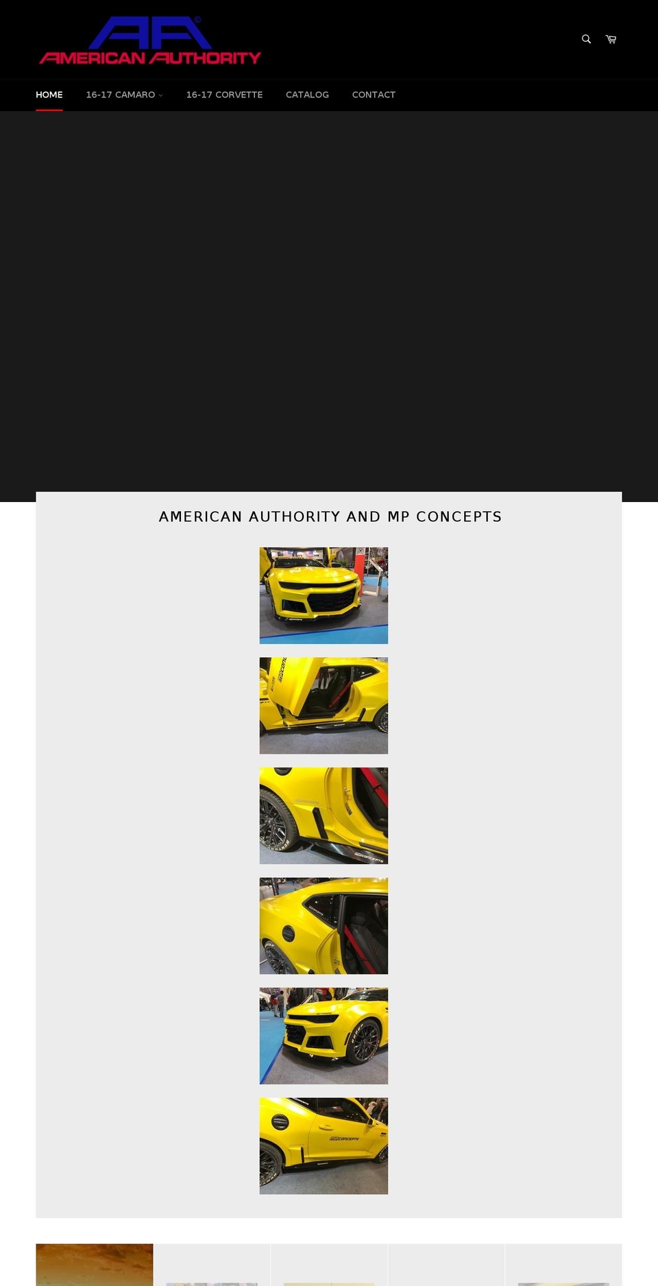 americanauthority.com shopify website screenshot
