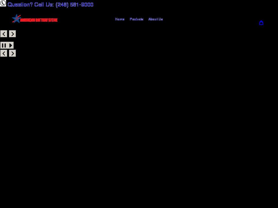 americanbatterystore.com shopify website screenshot