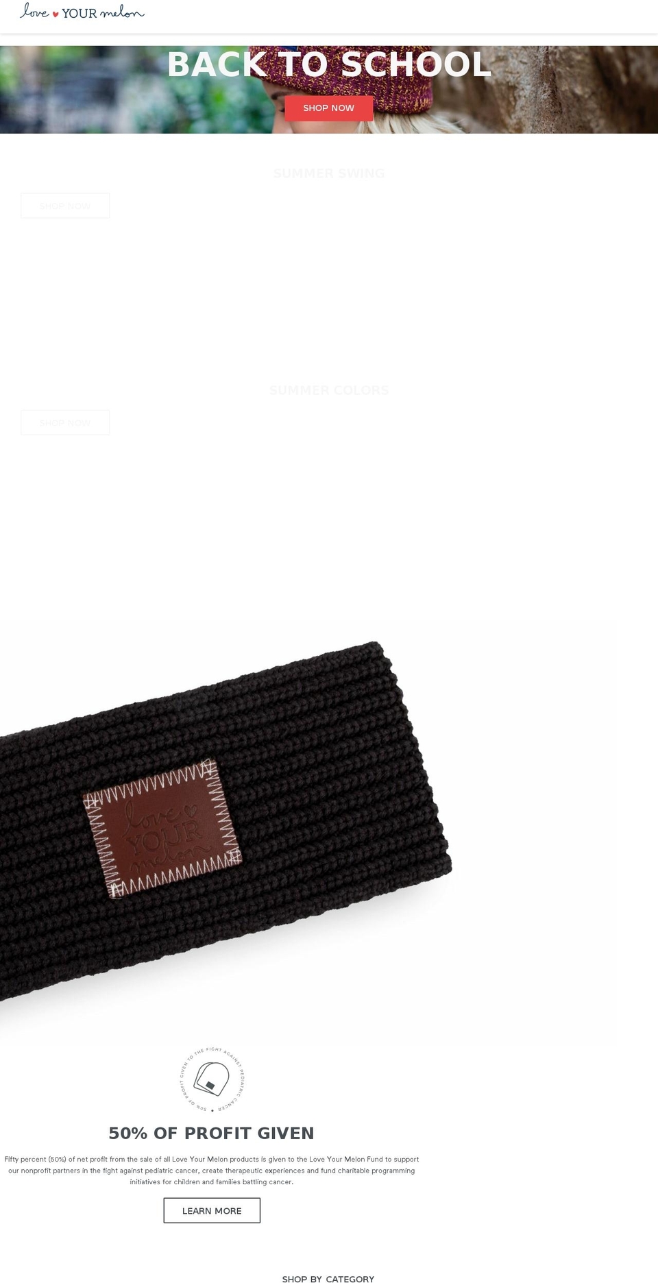 americanbeanie.com — Shopify storefront screenshot