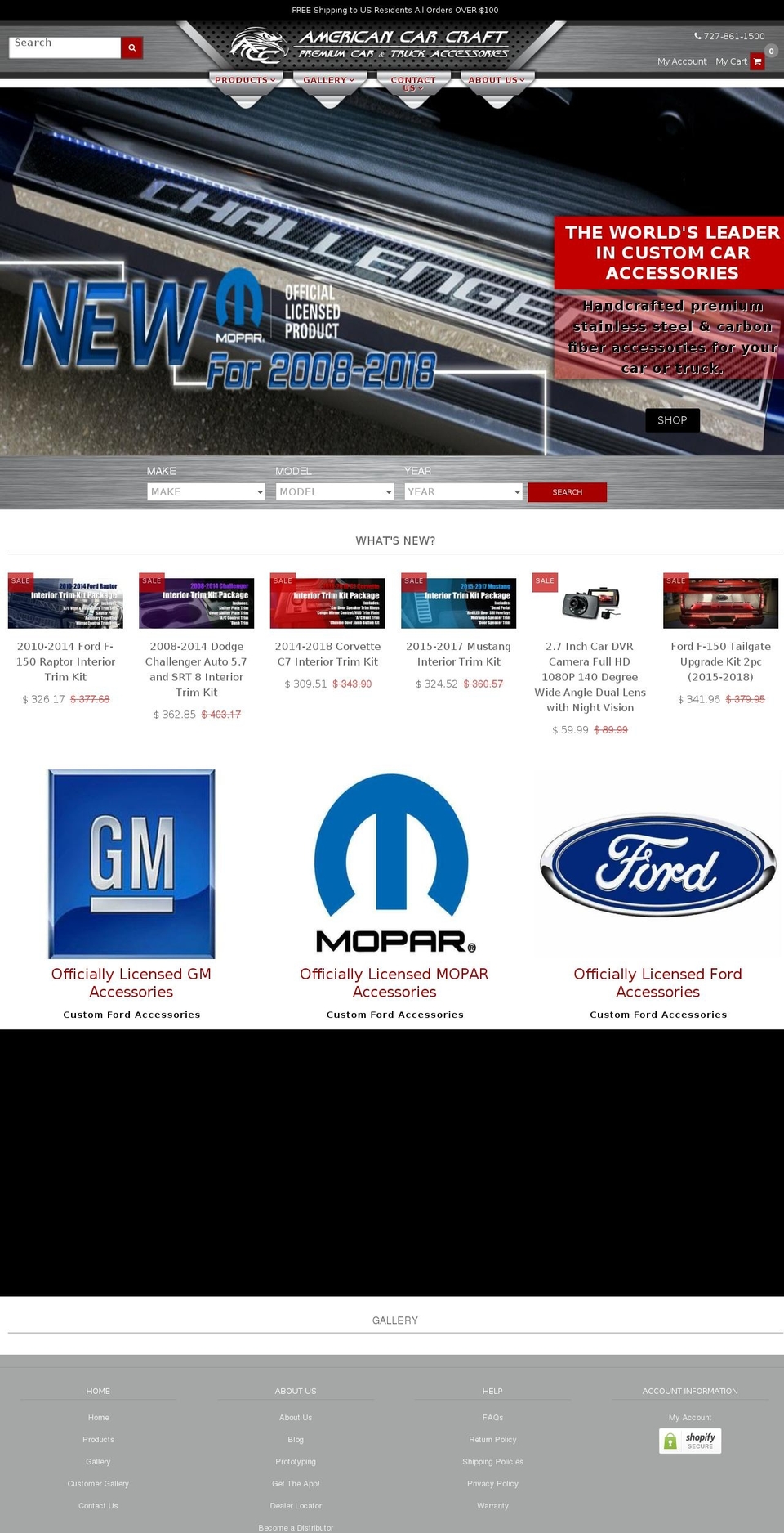 HDG Changes - Fouzia's Dev Theme _BoldDev Jun20 Shopify theme site example americancarcraft.biz