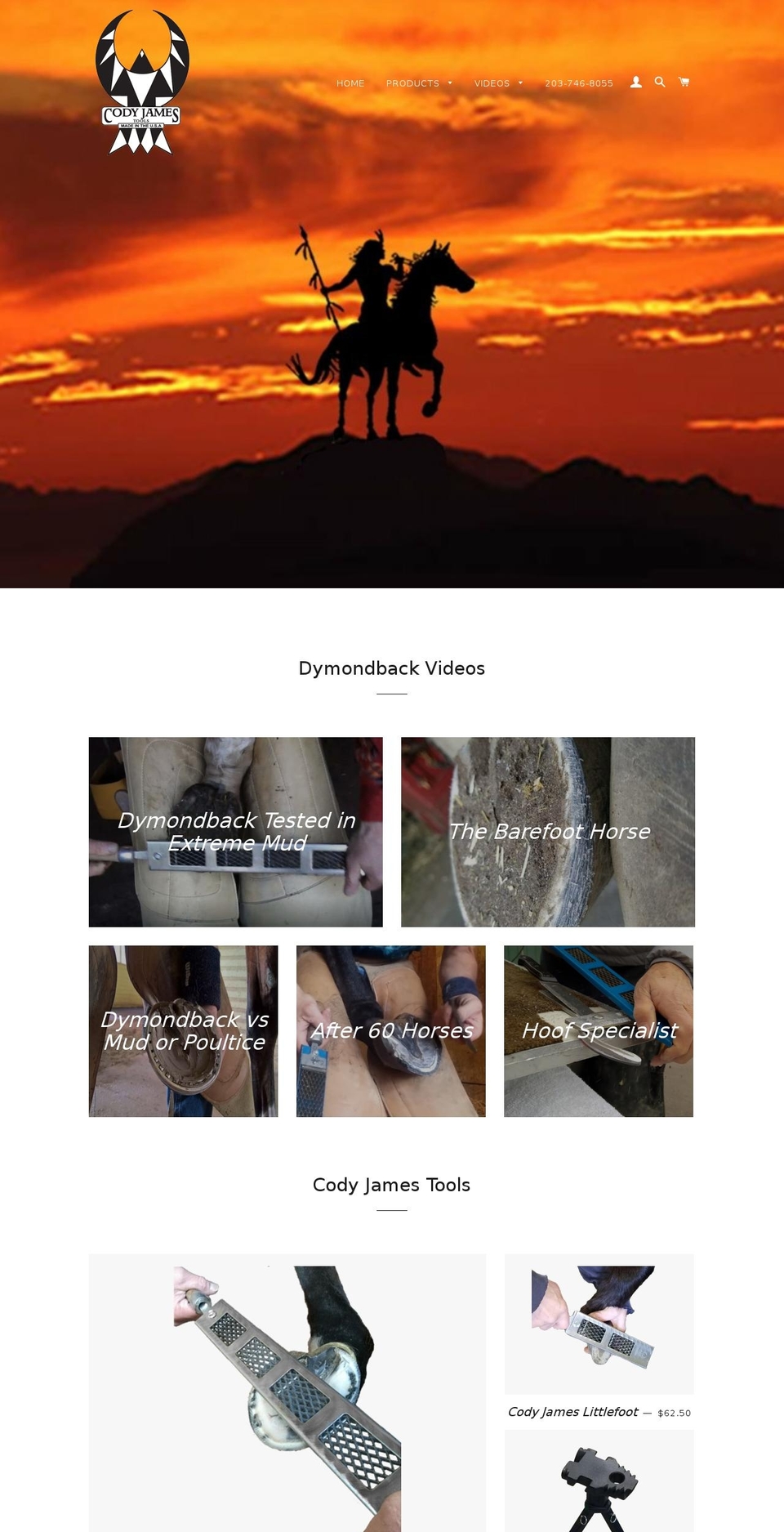 americanfarriersupply.com — Shopify storefront screenshot