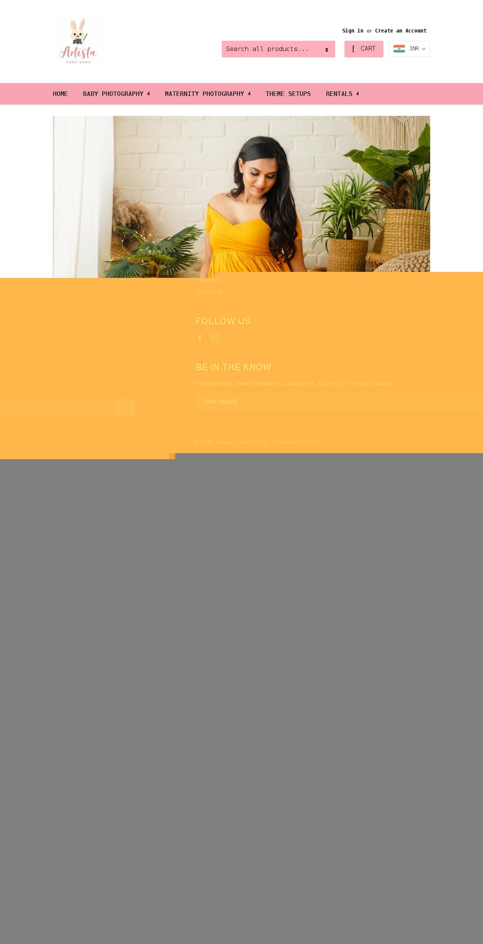 americanironoffroad.com shopify website screenshot