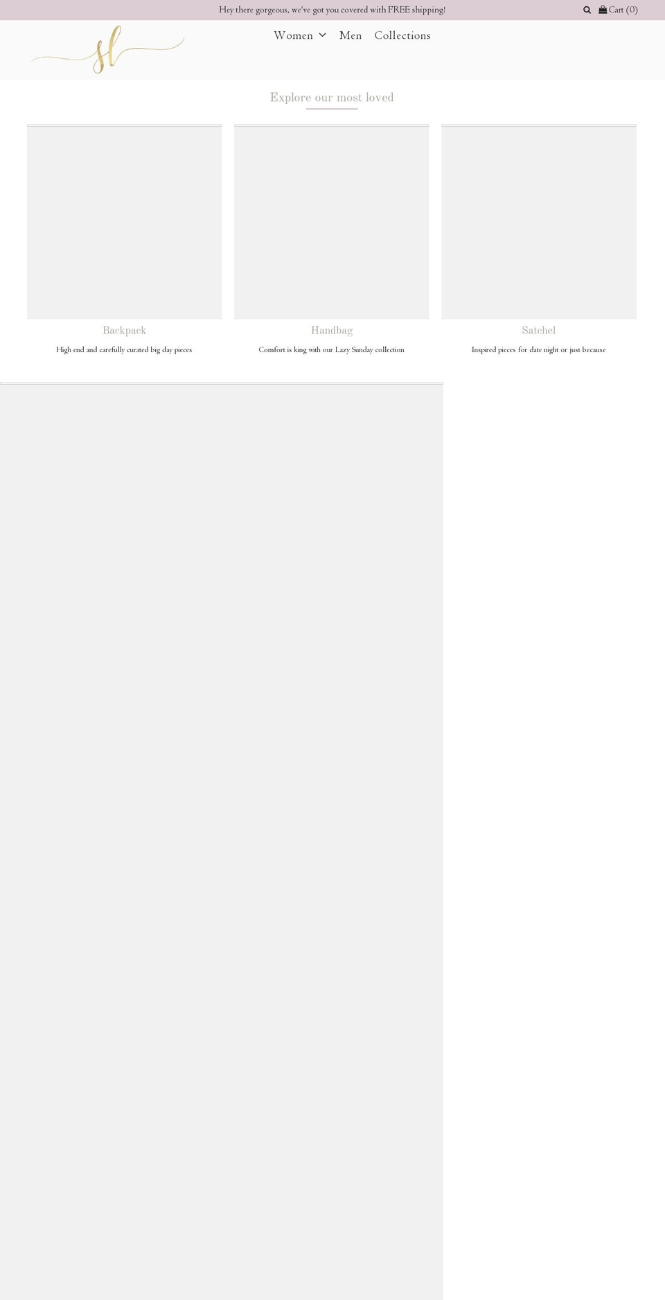 americanleatheraccessories.com — Shopify storefront screenshot