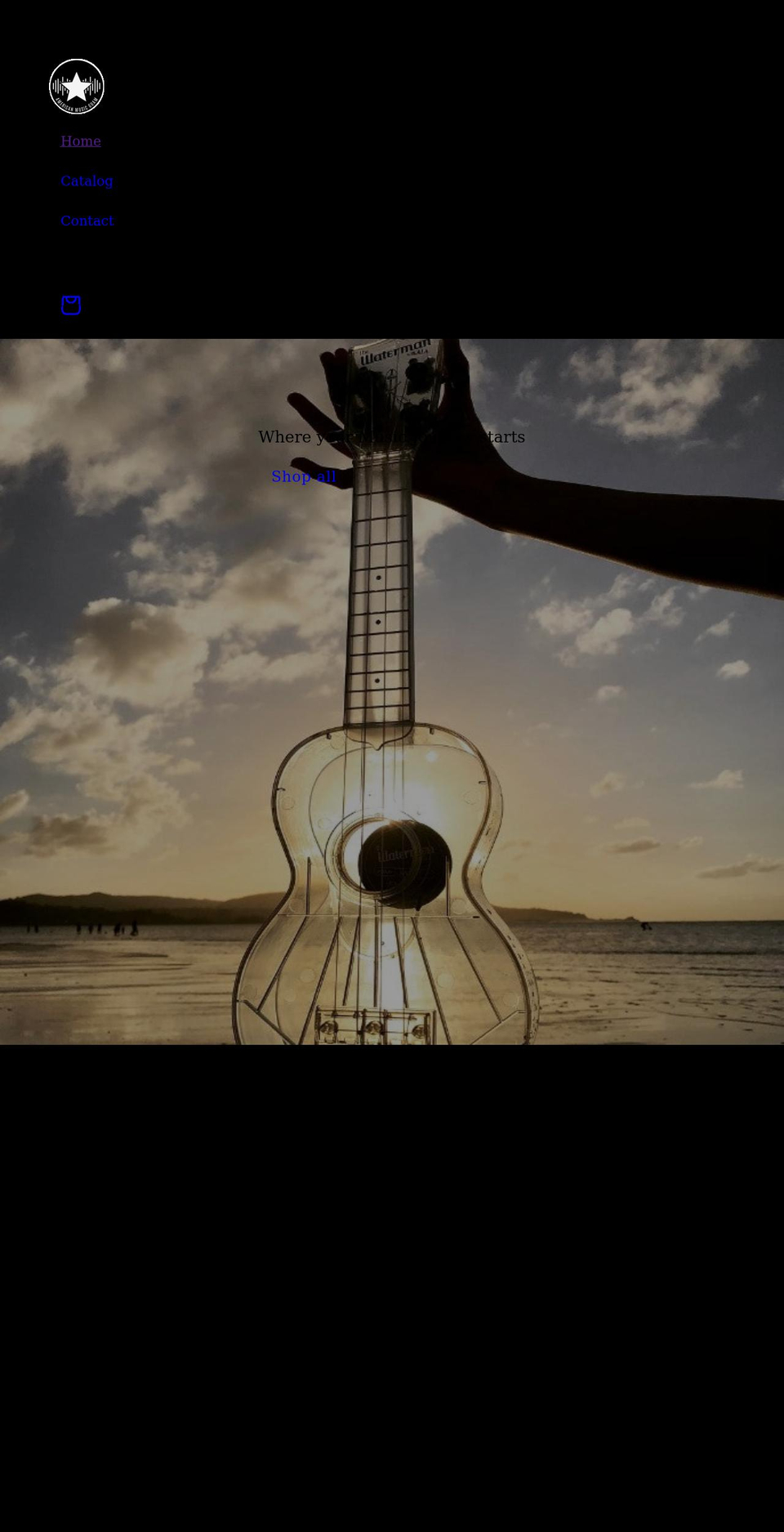 americanmusicguam.com shopify website screenshot