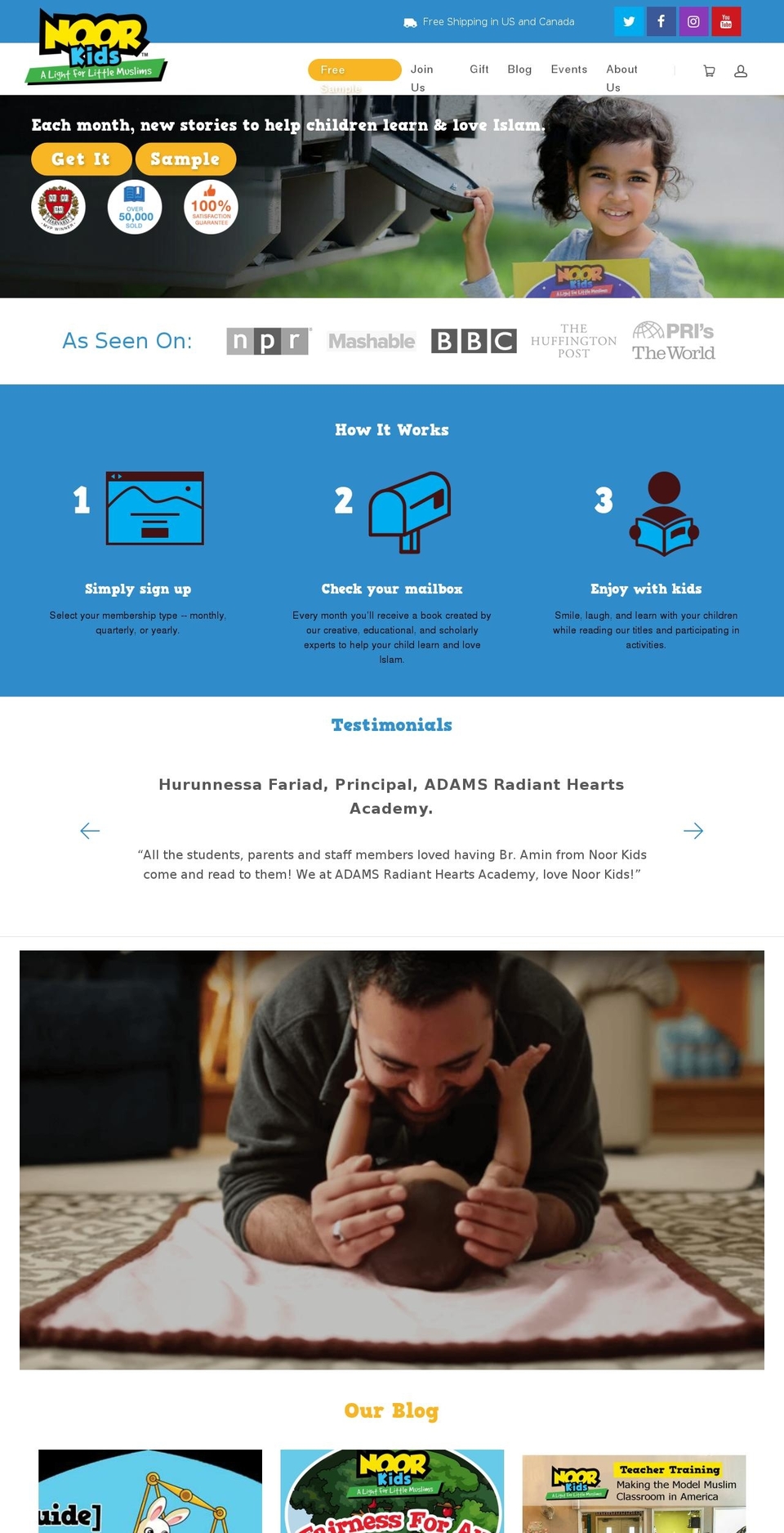 Sustain Working Environment 11\/04 Shopify theme site example americanmuslimkids.com