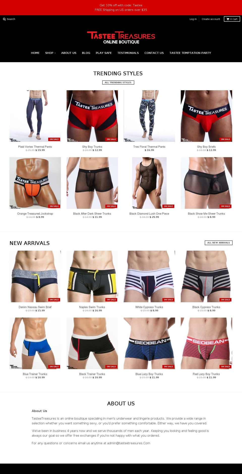 americanpunkclothing.com shopify website screenshot