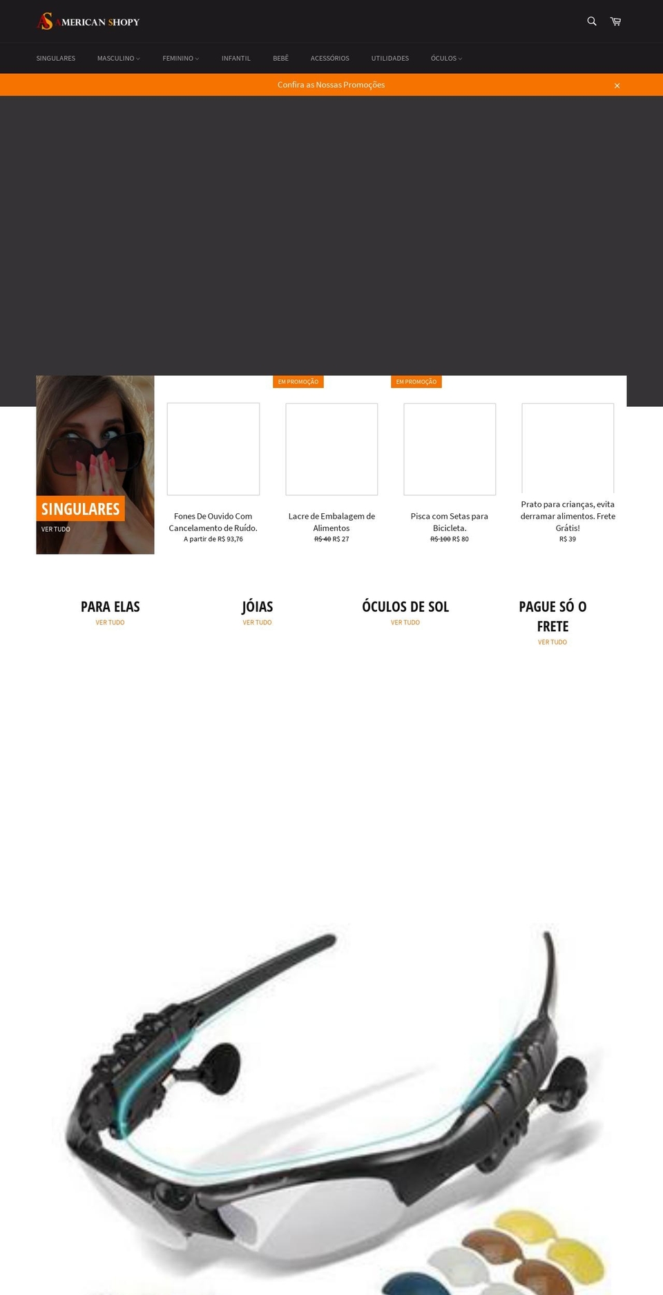 Copy of venture Shopify theme site example americanshopy.com