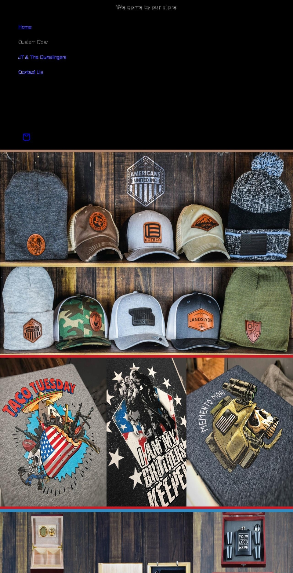 americansunitedinc.com shopify website screenshot