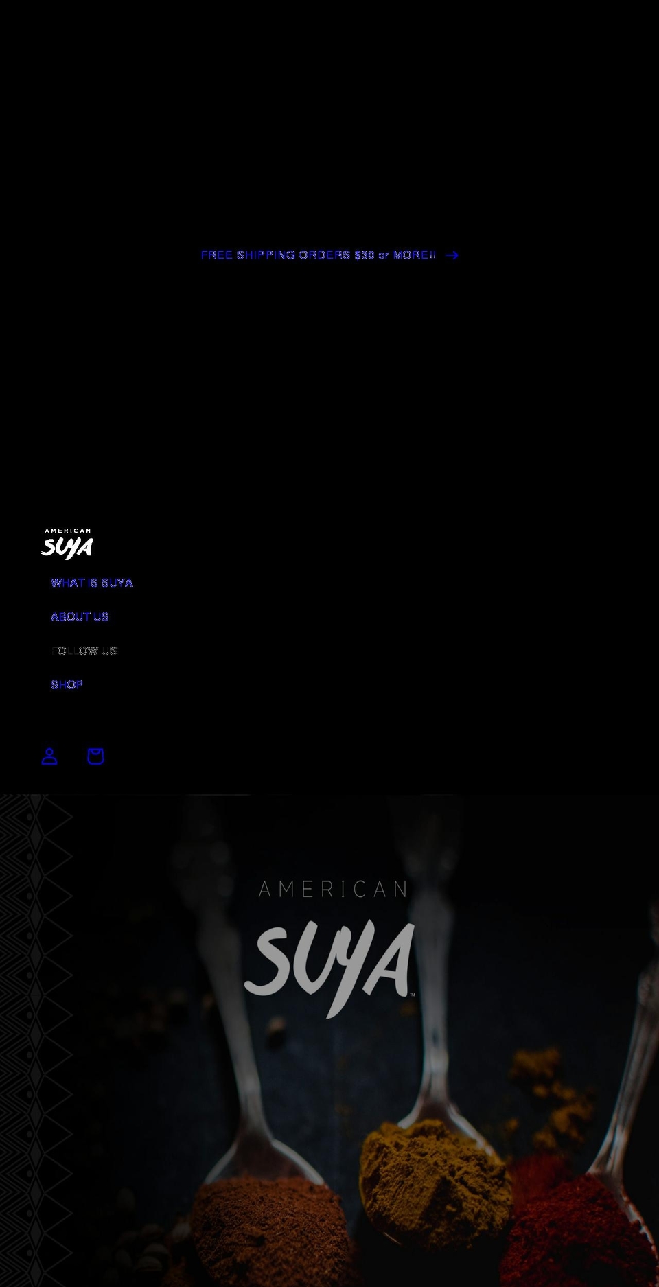 americansuya.com shopify website screenshot