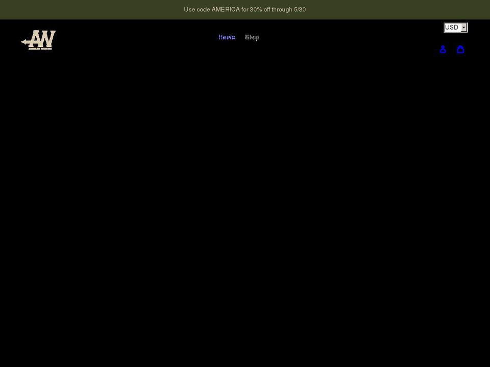 americanwesternco.com shopify website screenshot