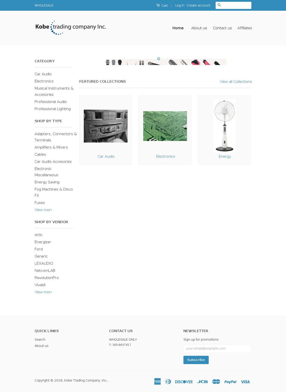 americanwholesaledirect.com — Shopify storefront screenshot