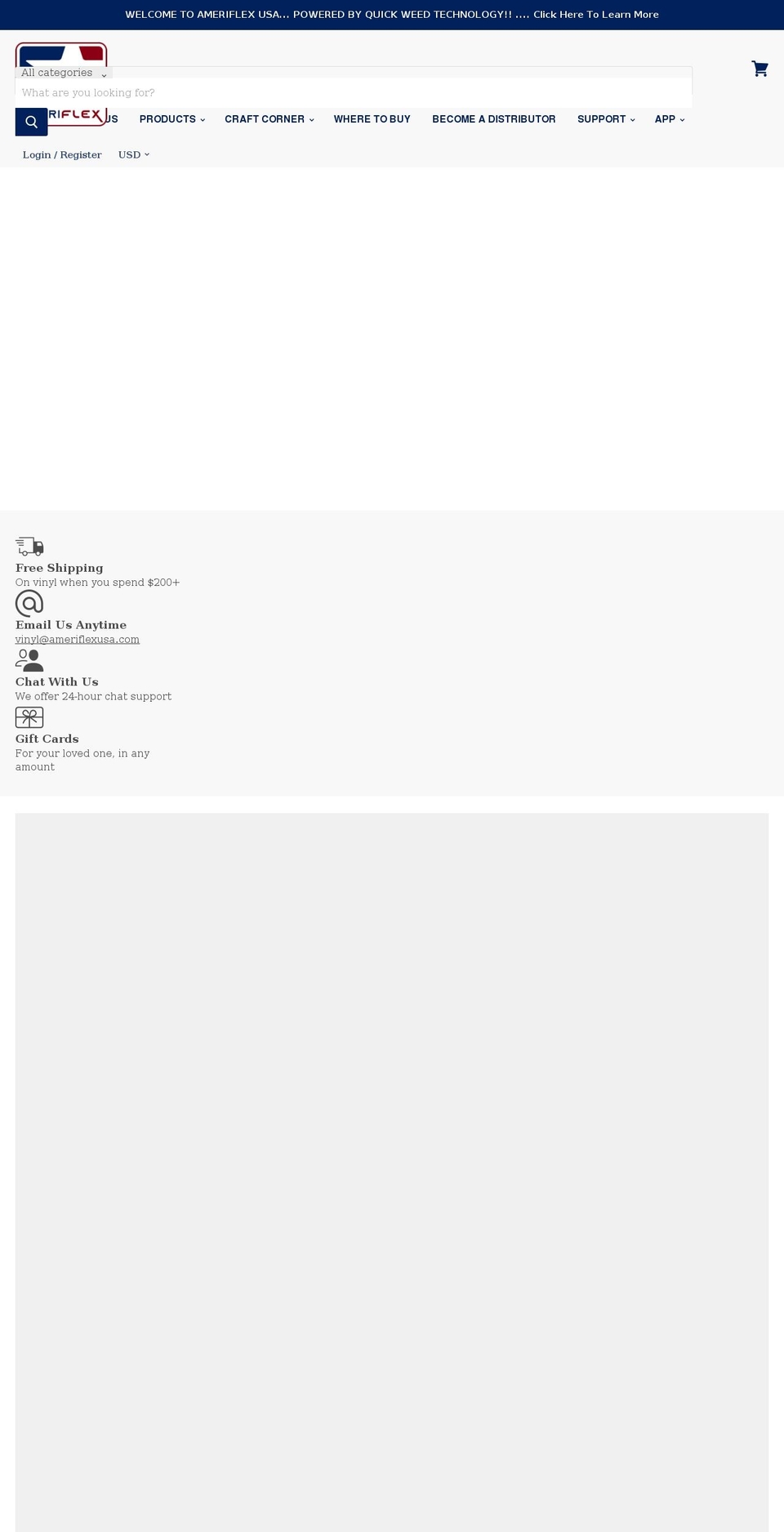 ameriflexusa.com shopify website screenshot