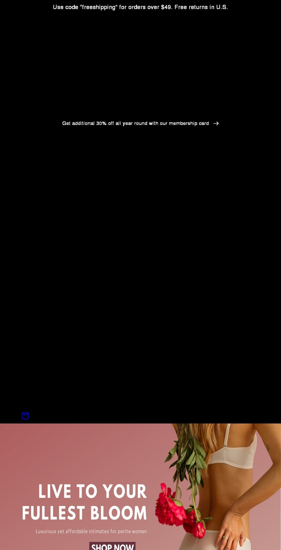 ameris-bloomer.com shopify website screenshot