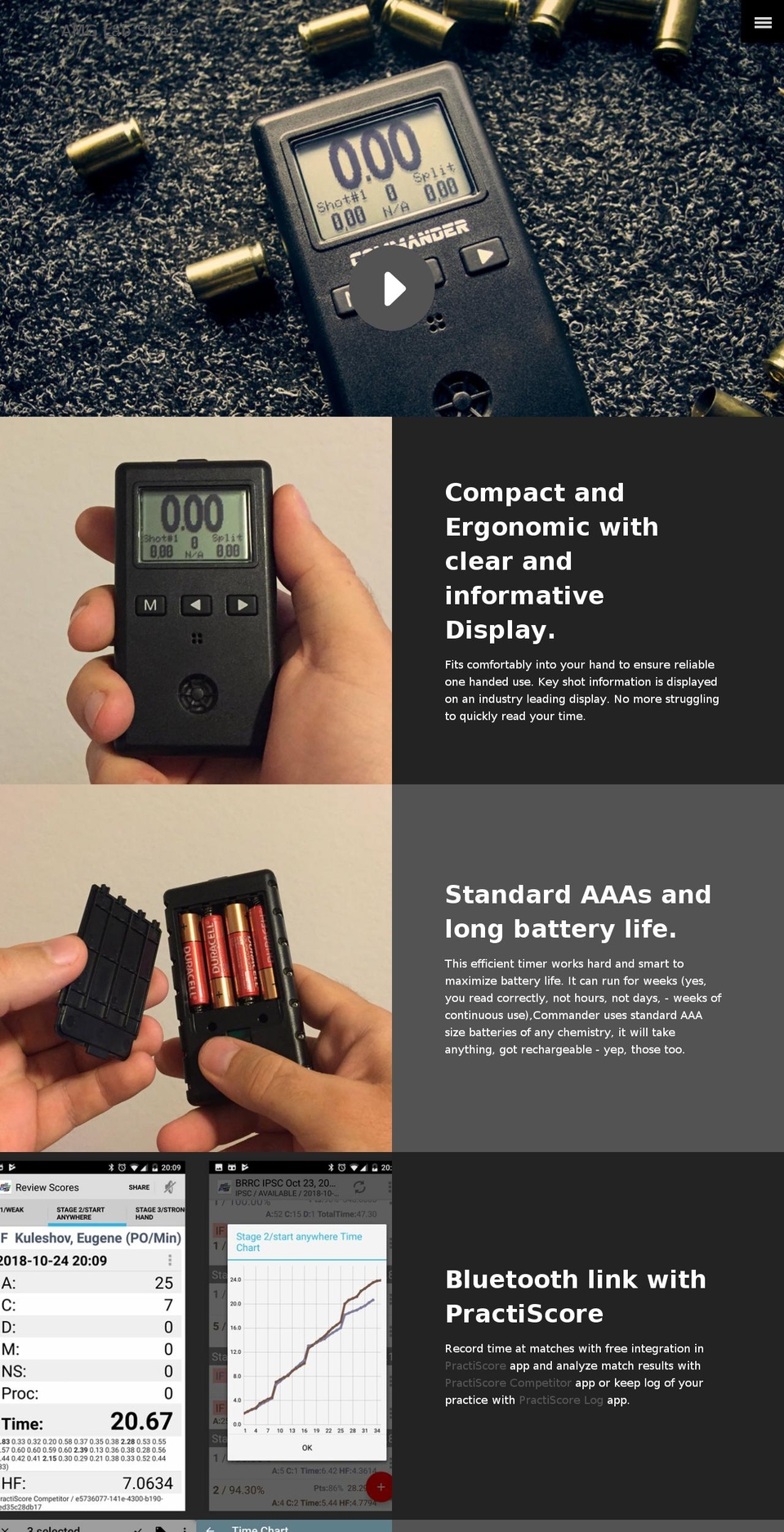 amg-lab.com shopify website screenshot