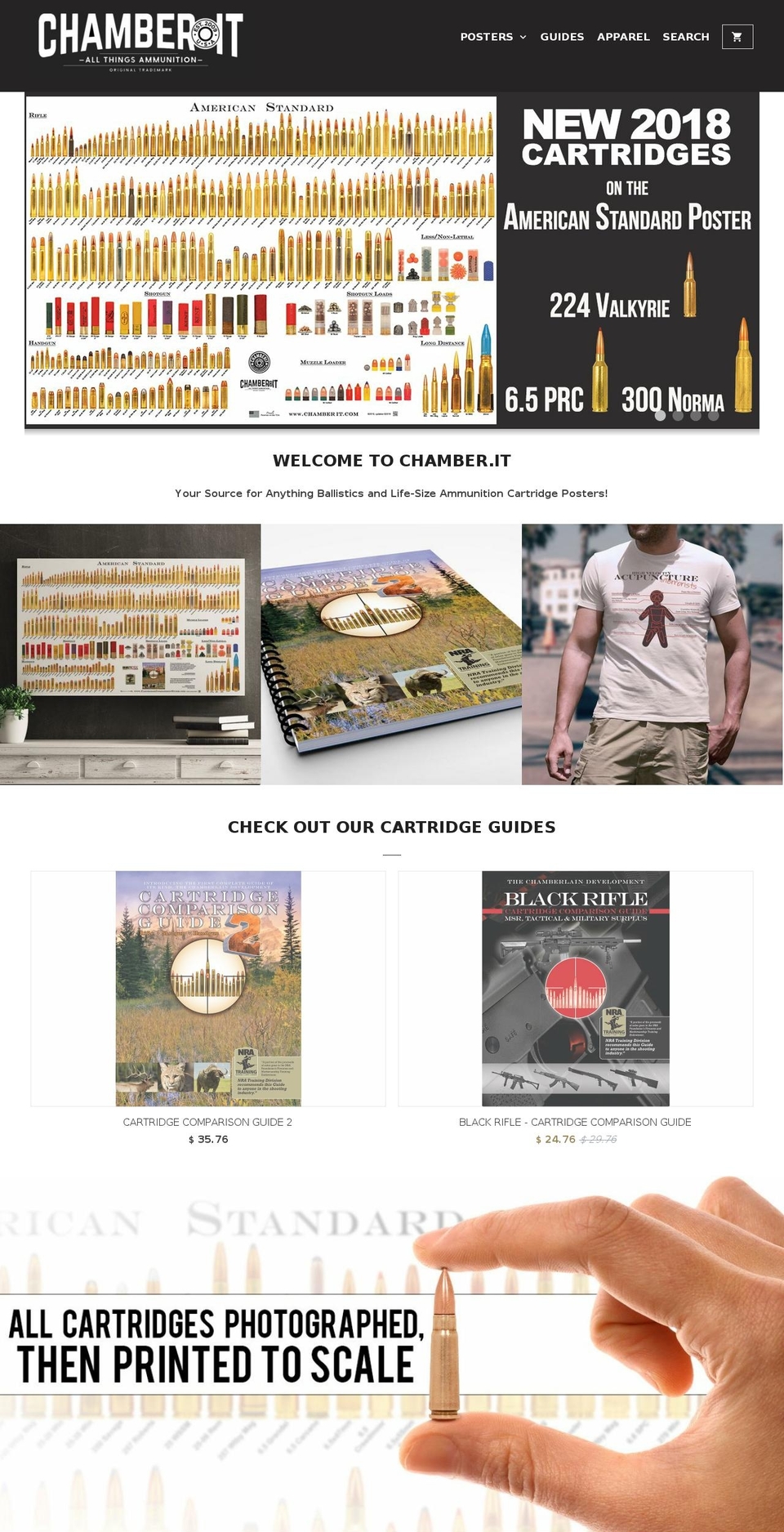 CHAMBERIT - Mobilia Theme Shopify theme site example ammocomparisonguide.com