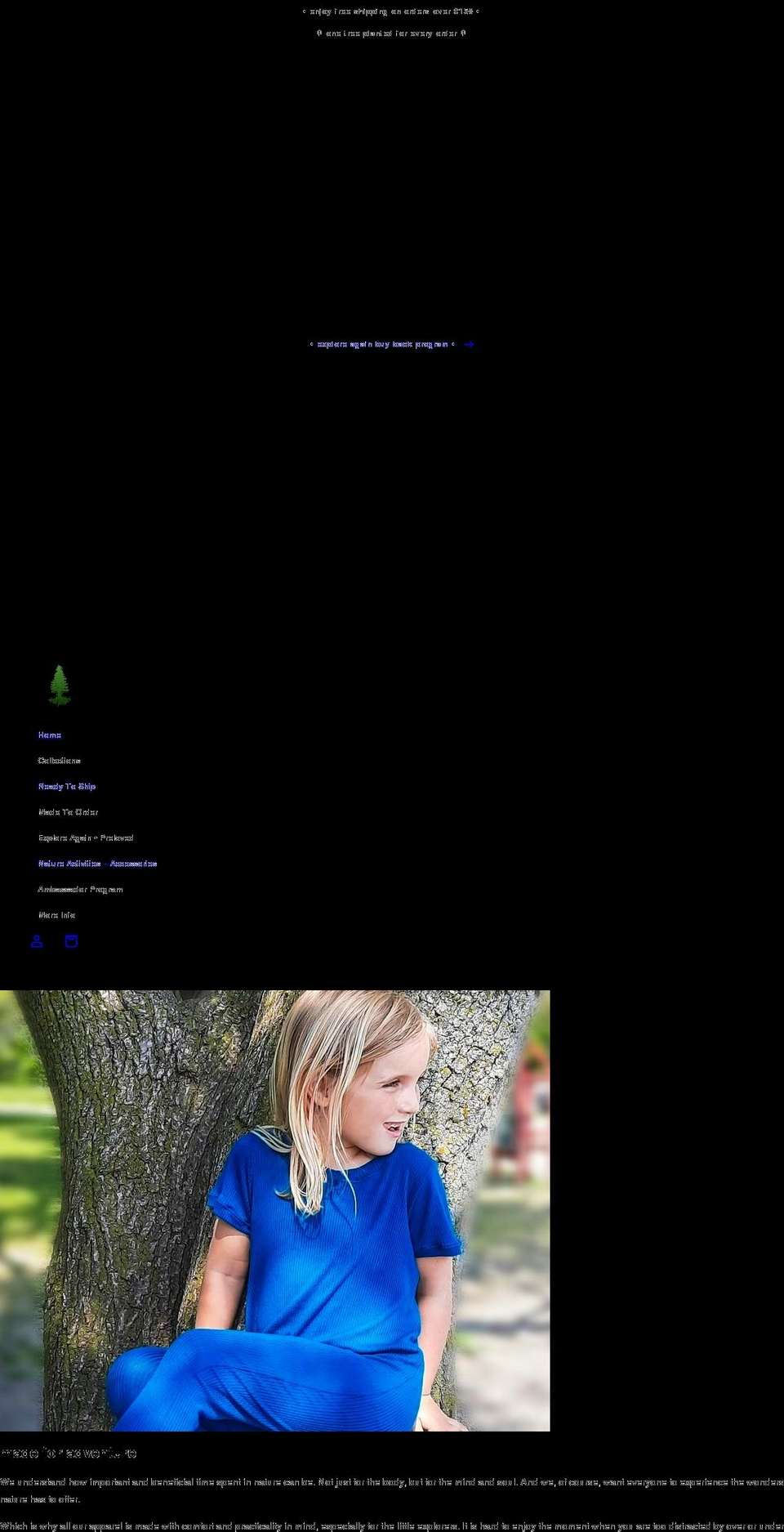 amongthemighty.com shopify website screenshot