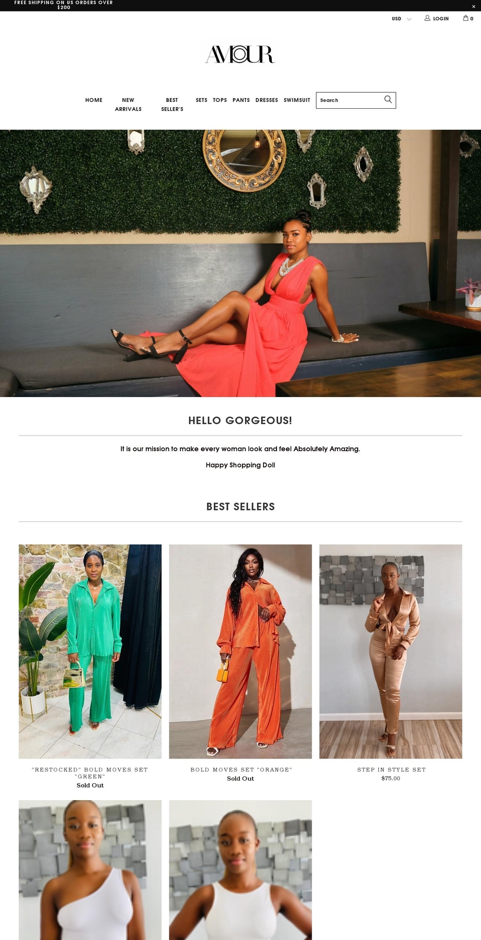 amourfashions.com Shopify store
