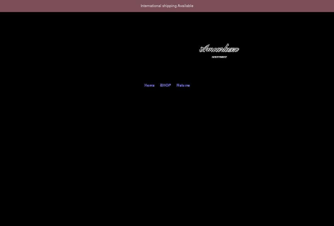 amourluxx.com shopify website screenshot