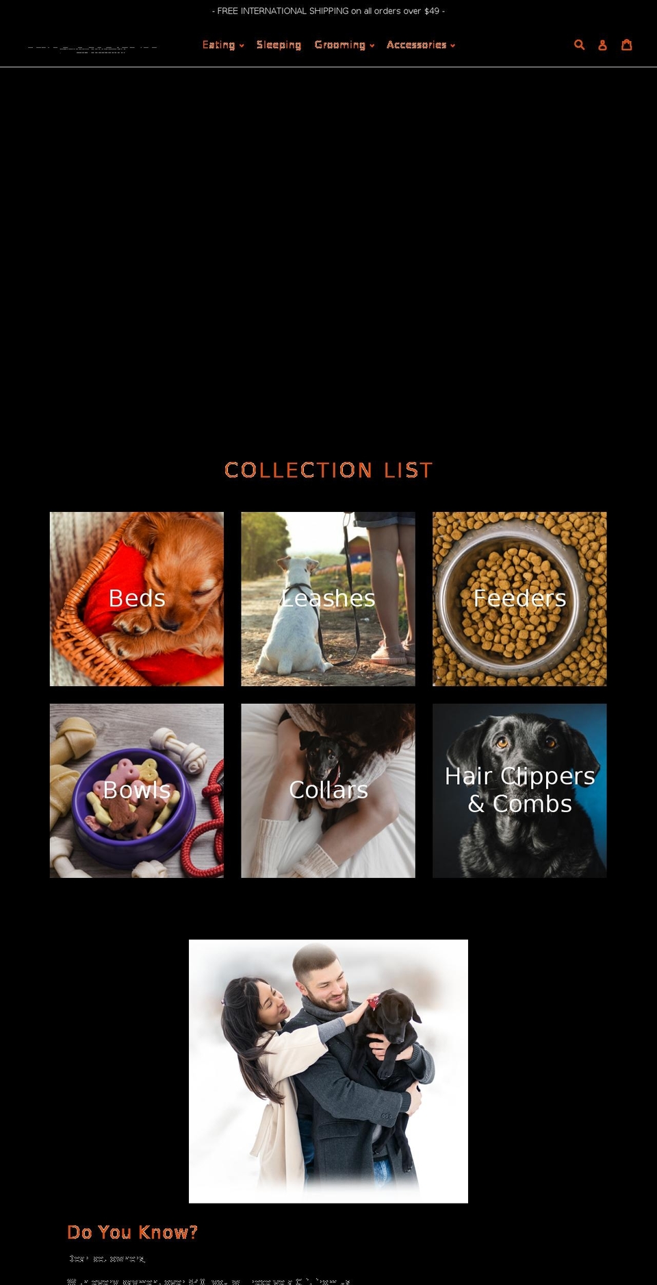 amournina.com — Shopify storefront screenshot