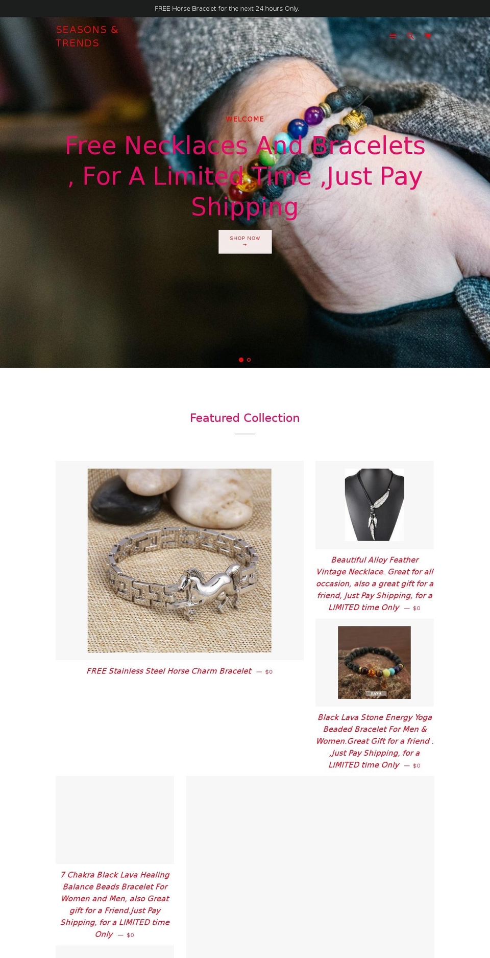 amoyllc.com — Shopify storefront screenshot