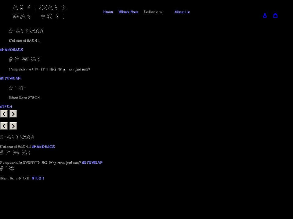 amperzand.net shopify website screenshot