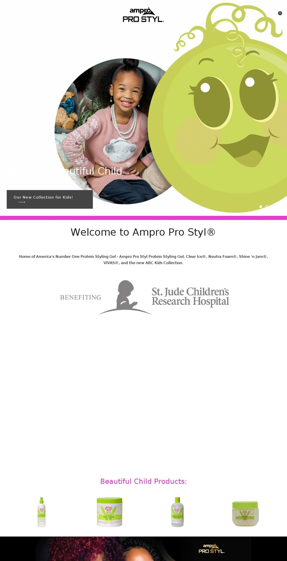 ampro-prostyle.com — Shopify storefront screenshot