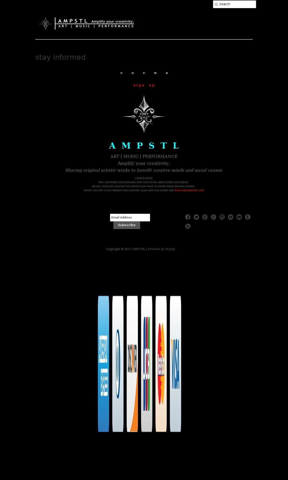 ampsaintlouis.com shopify website screenshot