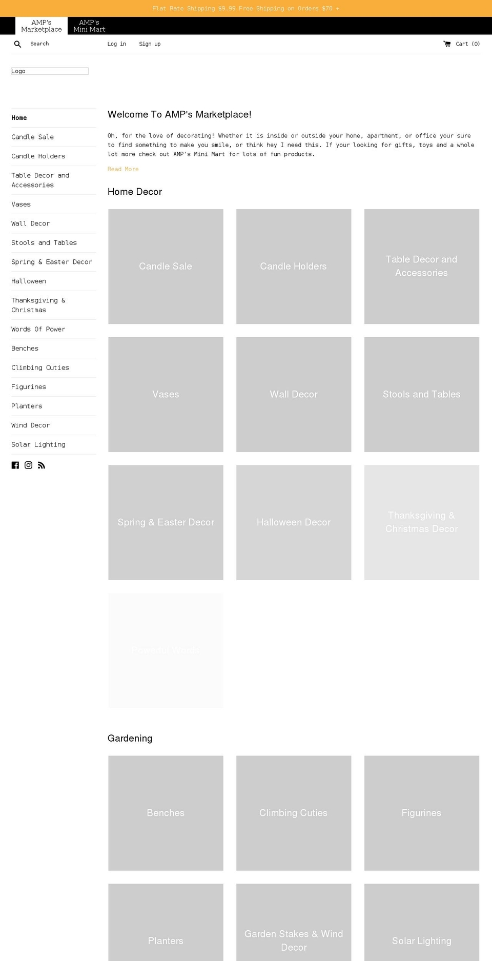 ampsmktpl.com shopify website screenshot