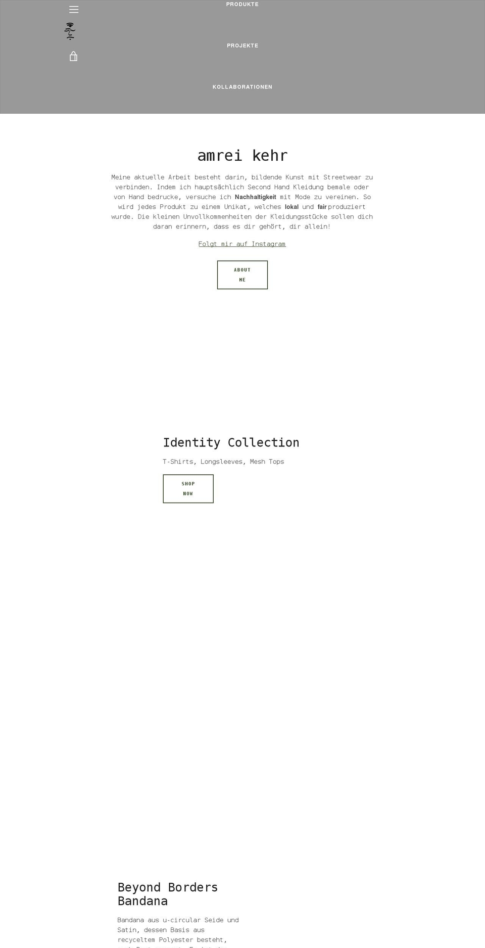 amreikehr.com shopify website screenshot