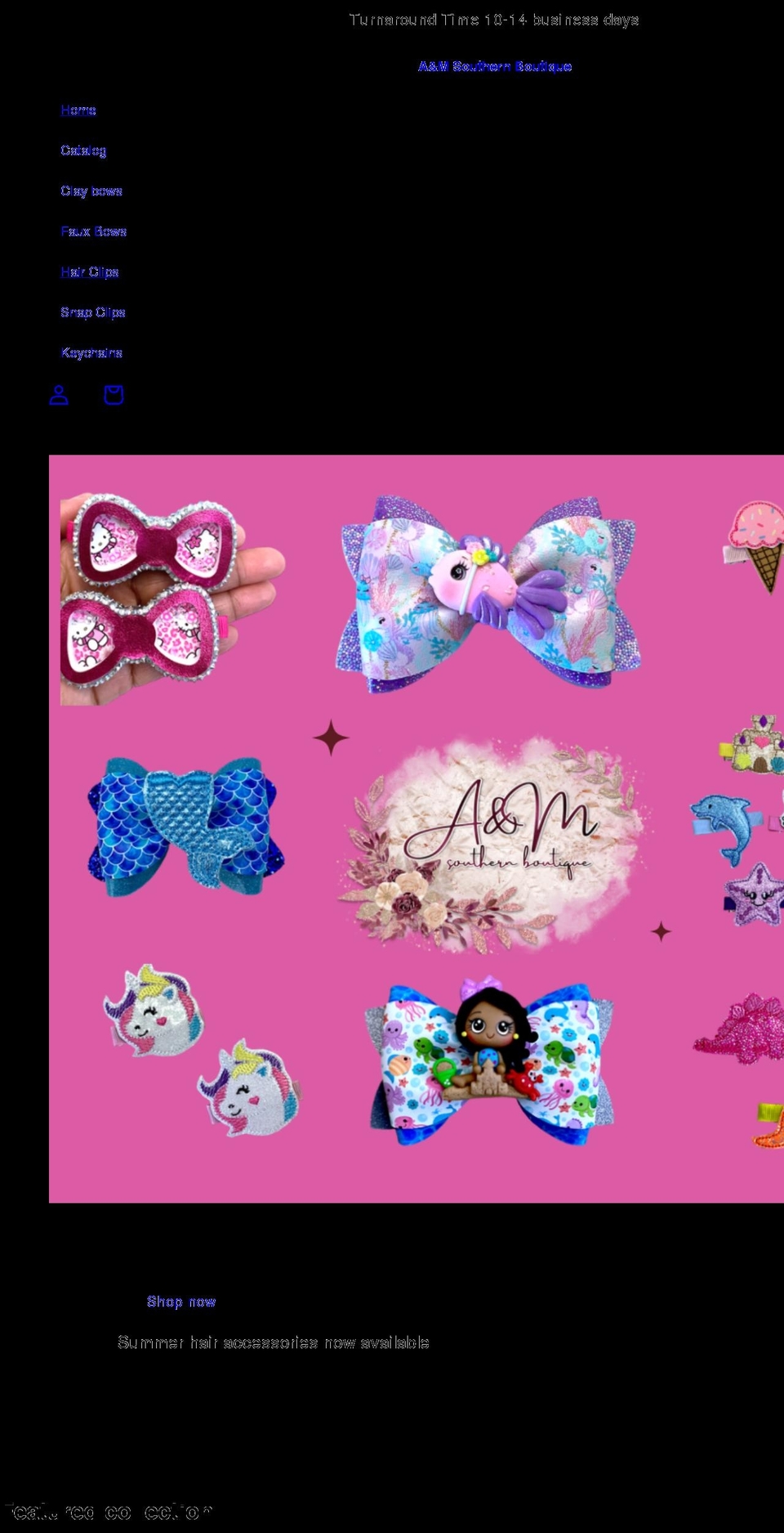 amsouthernboutique.com shopify website screenshot