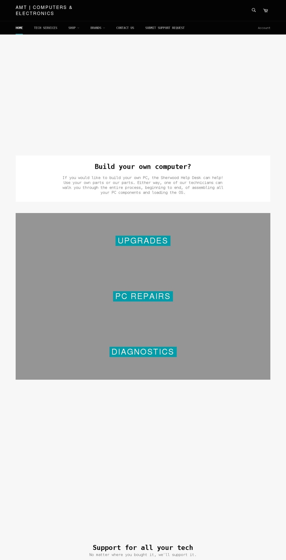 amt1st.com shopify website screenshot