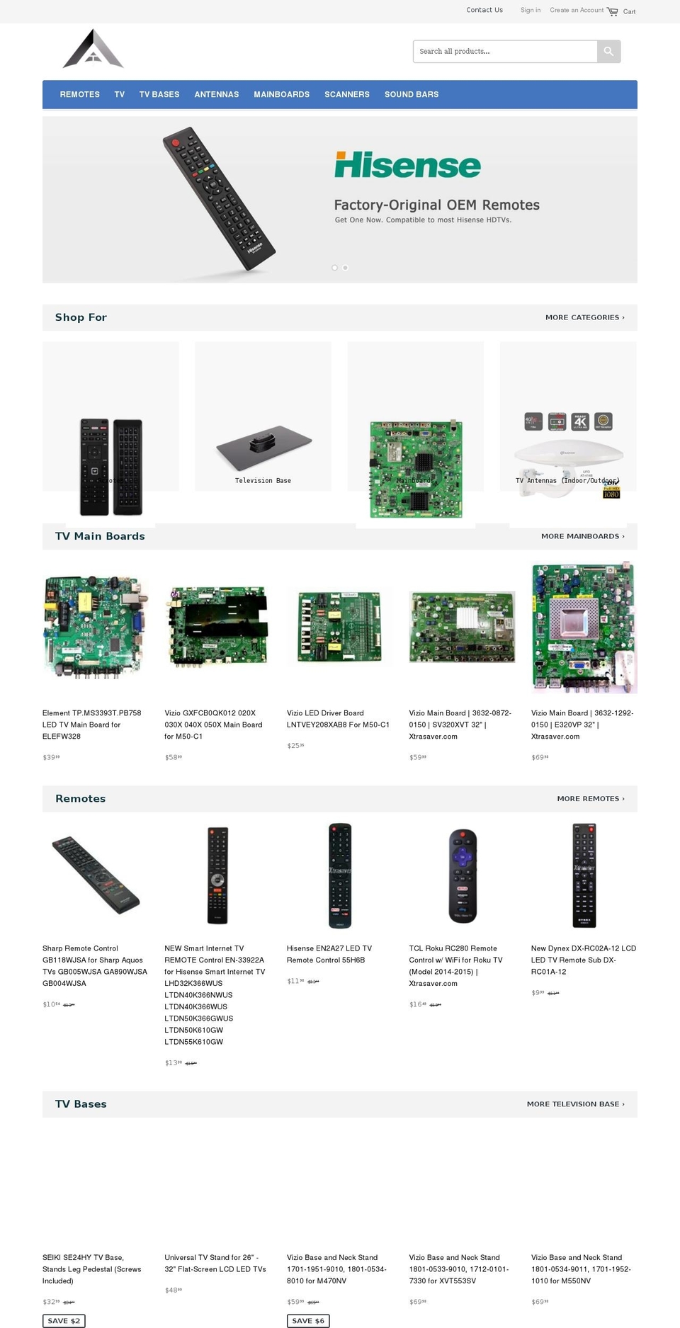 amtonetek.com — Shopify storefront screenshot