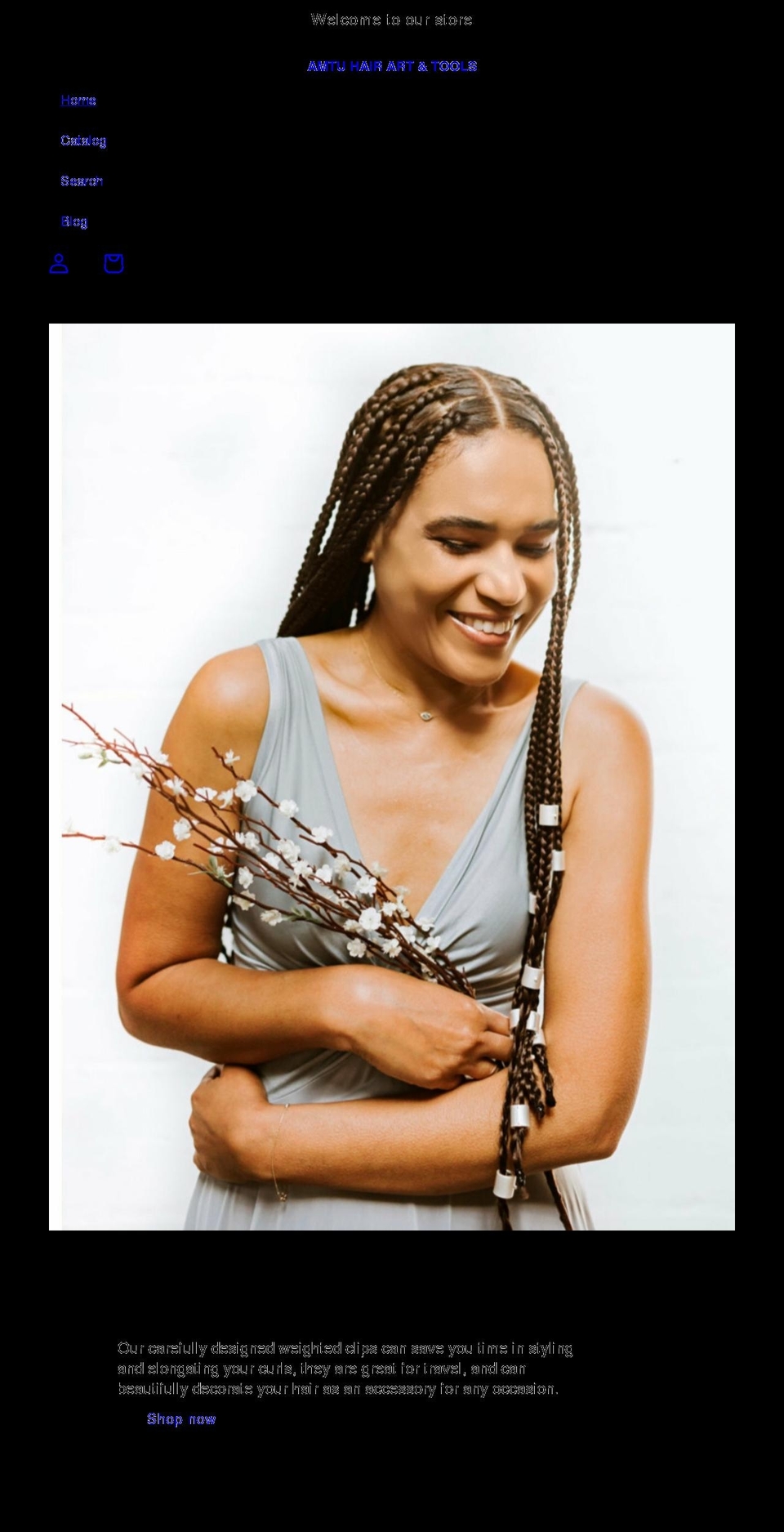 amtuhairtools.com shopify website screenshot