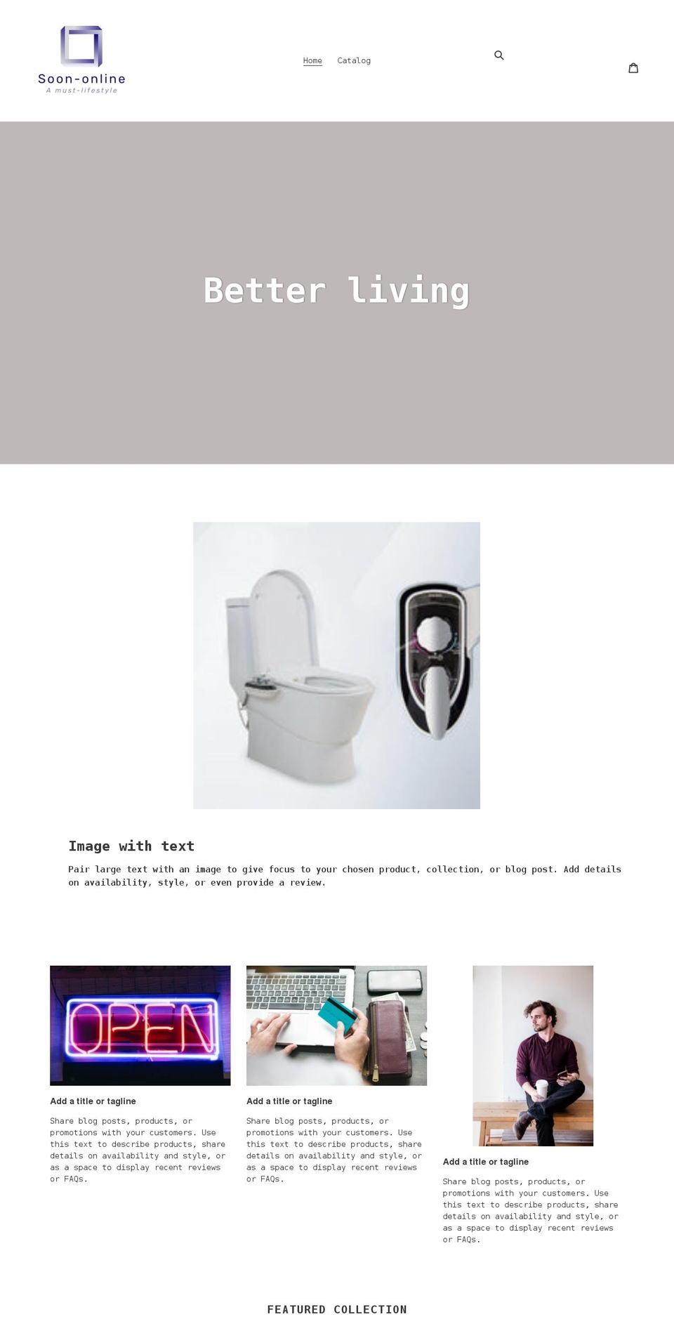 amustlifestyle.com shopify website screenshot