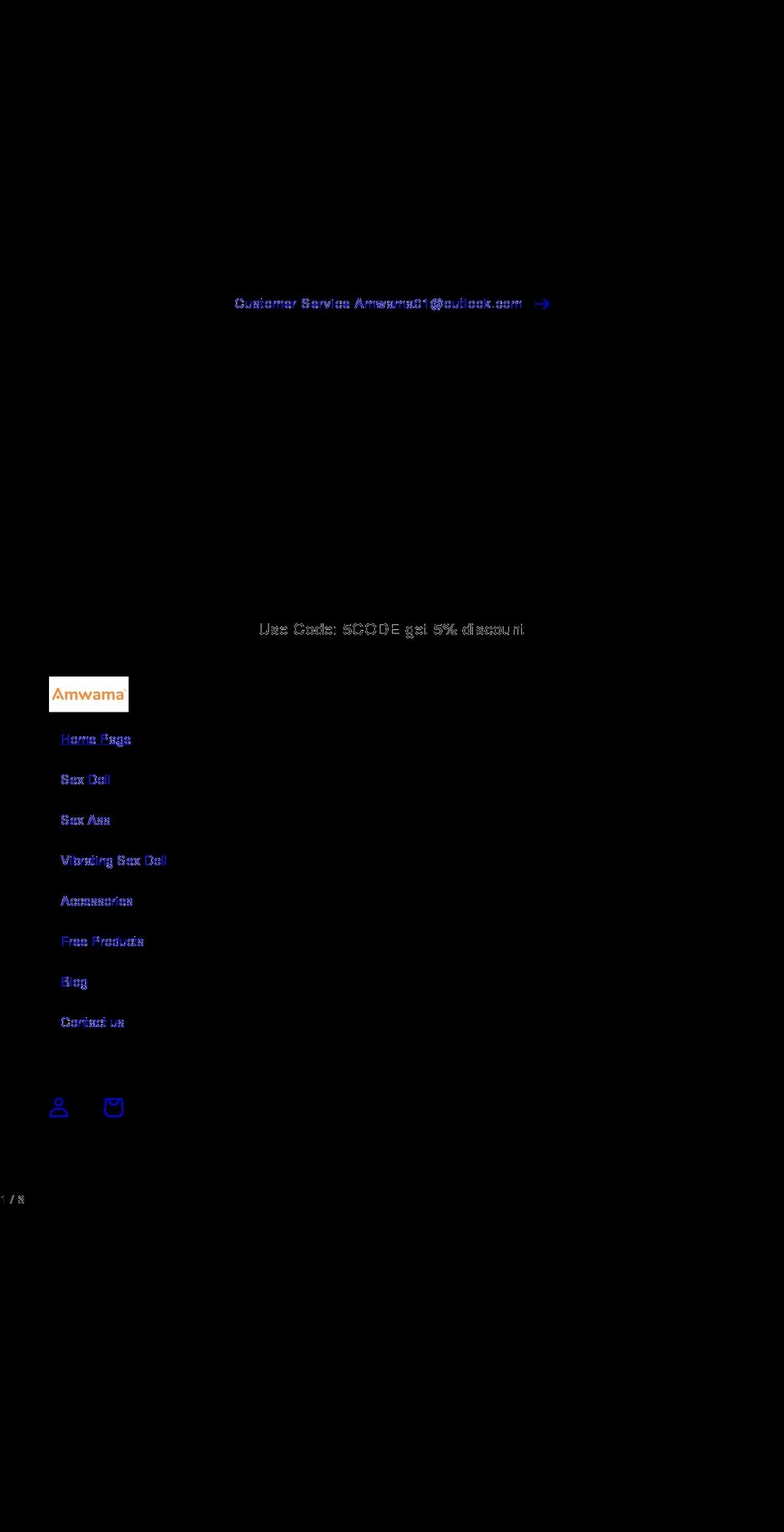 amwama.com shopify website screenshot