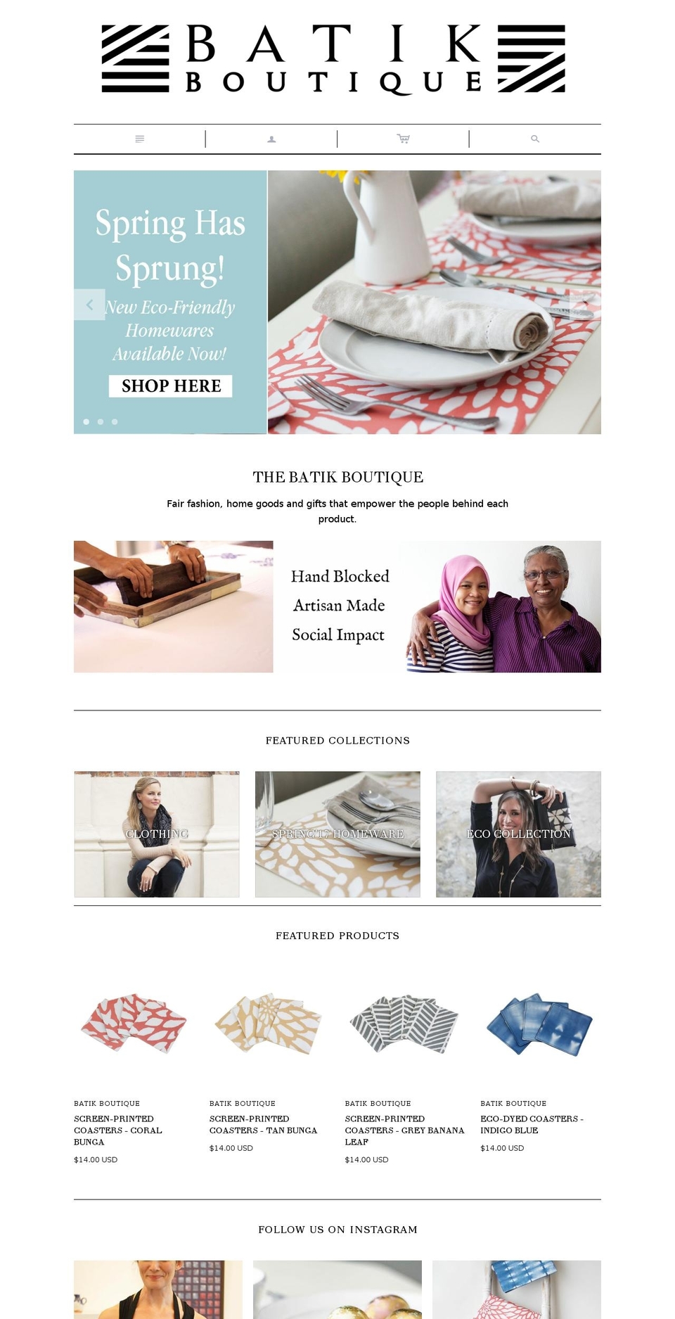 amyblair.com shopify website screenshot