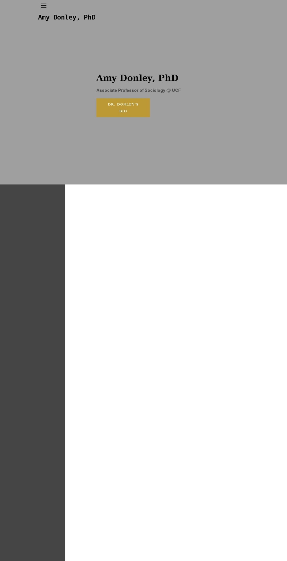 amydonley.com shopify website screenshot