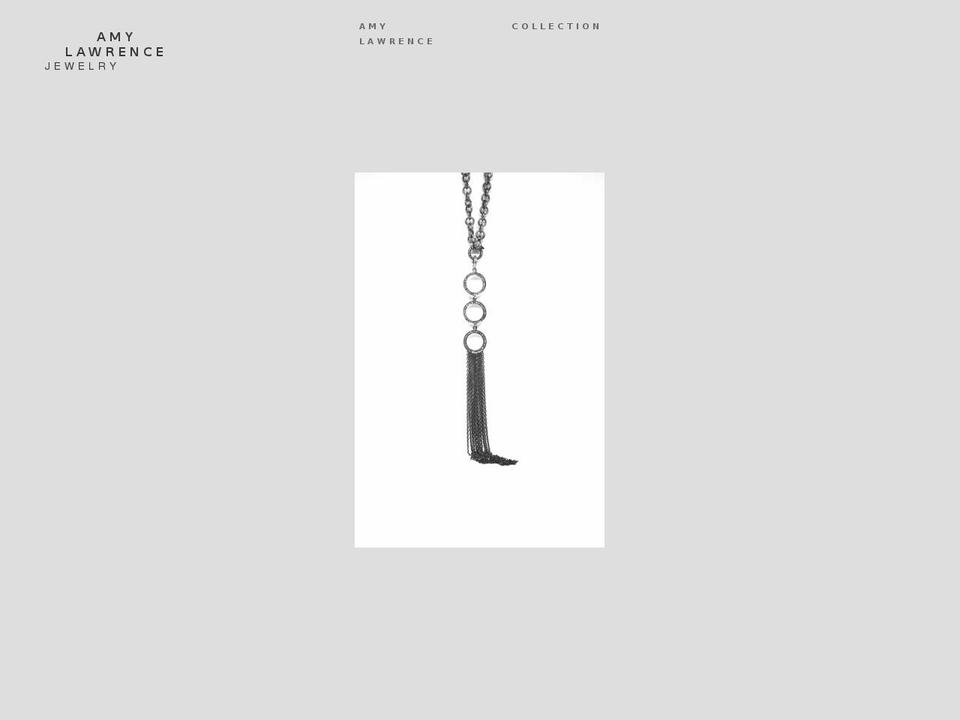 amylawrencejewelry.com shopify website screenshot