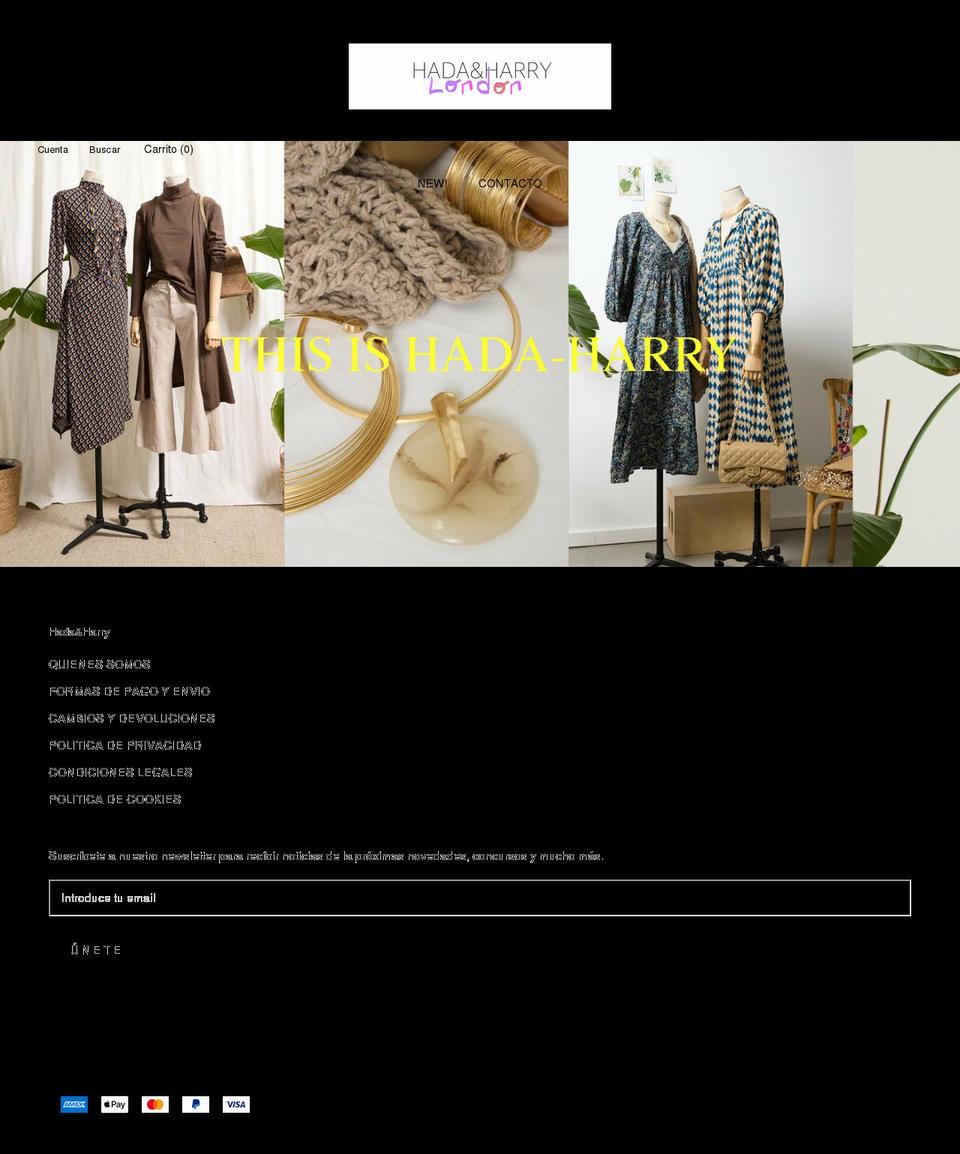 ana-mas.com — Shopify storefront screenshot