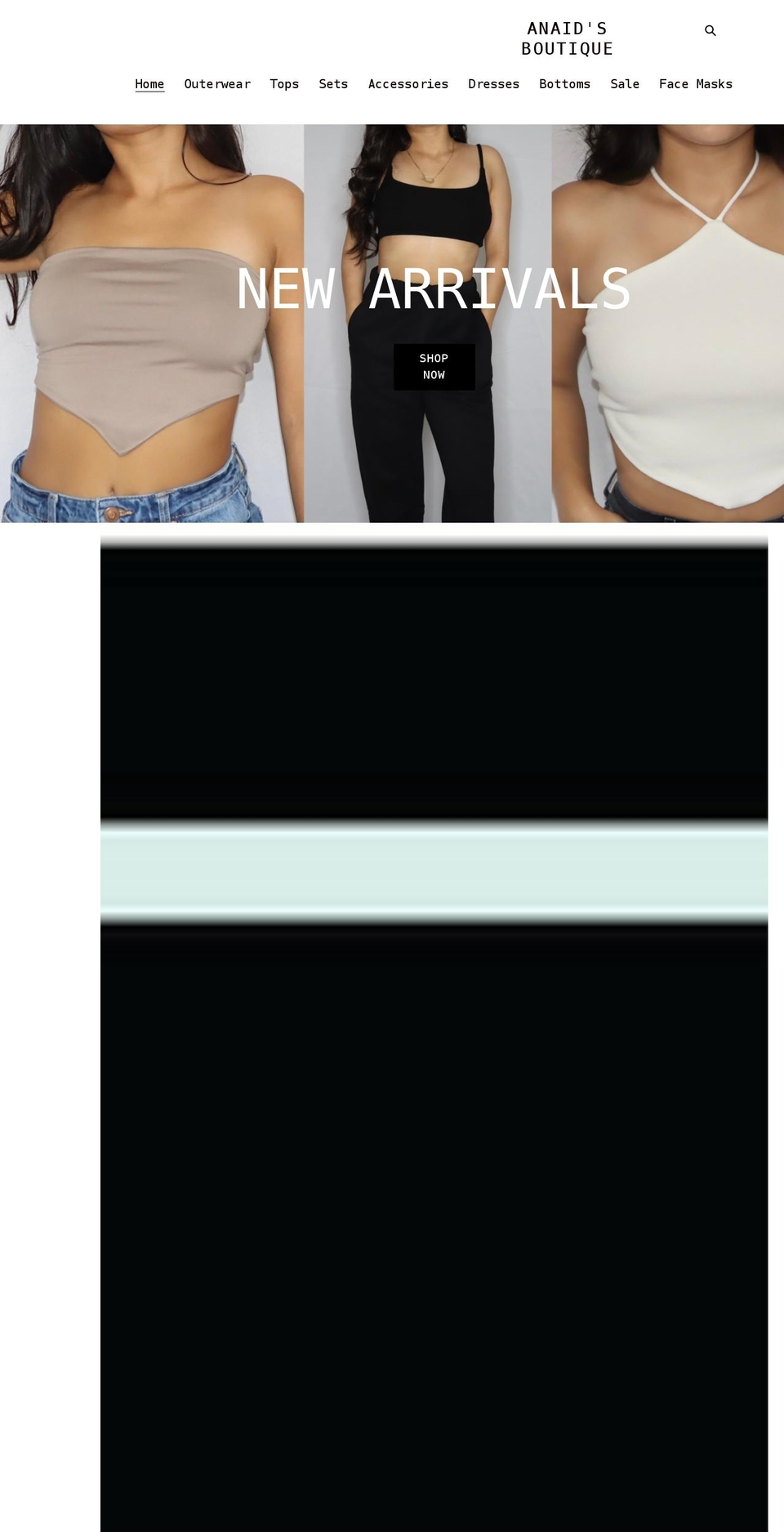 anaids-boutique.com shopify website screenshot